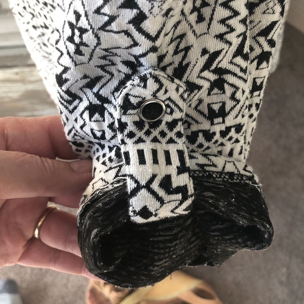 Maurices Black and‎ White Aztec Dress - Picture 5 of 7